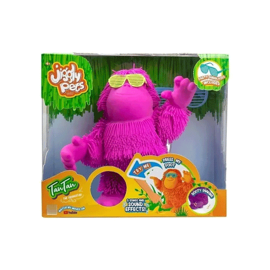 Peludito Shine Tan Tan Orangután Movimiento Y Sonido