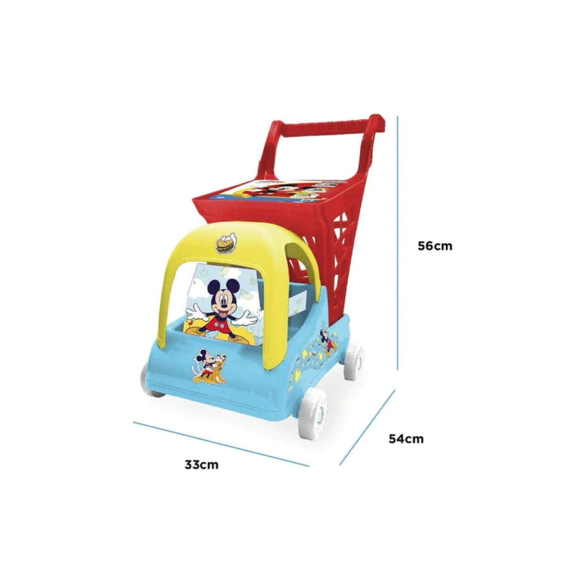 Carrito De Compras Supermercado Niños Disney Mickey