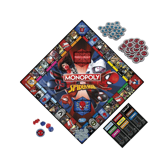 Juego de Mesa Monopoly SpiderMan Hasbro