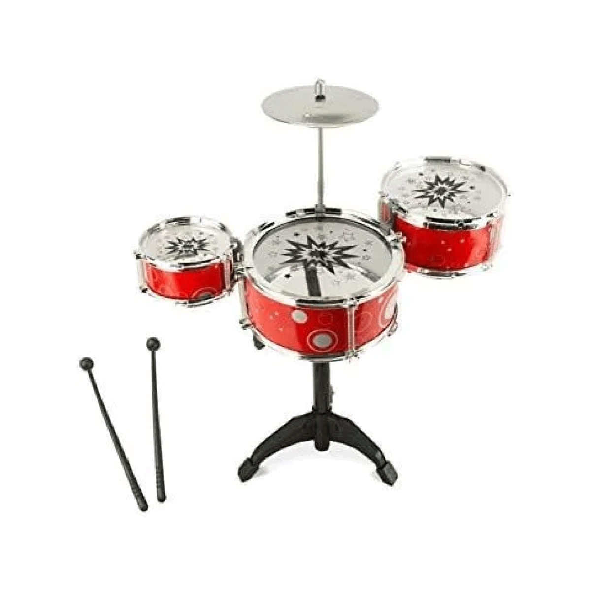 Bateria Musical Con Taburete