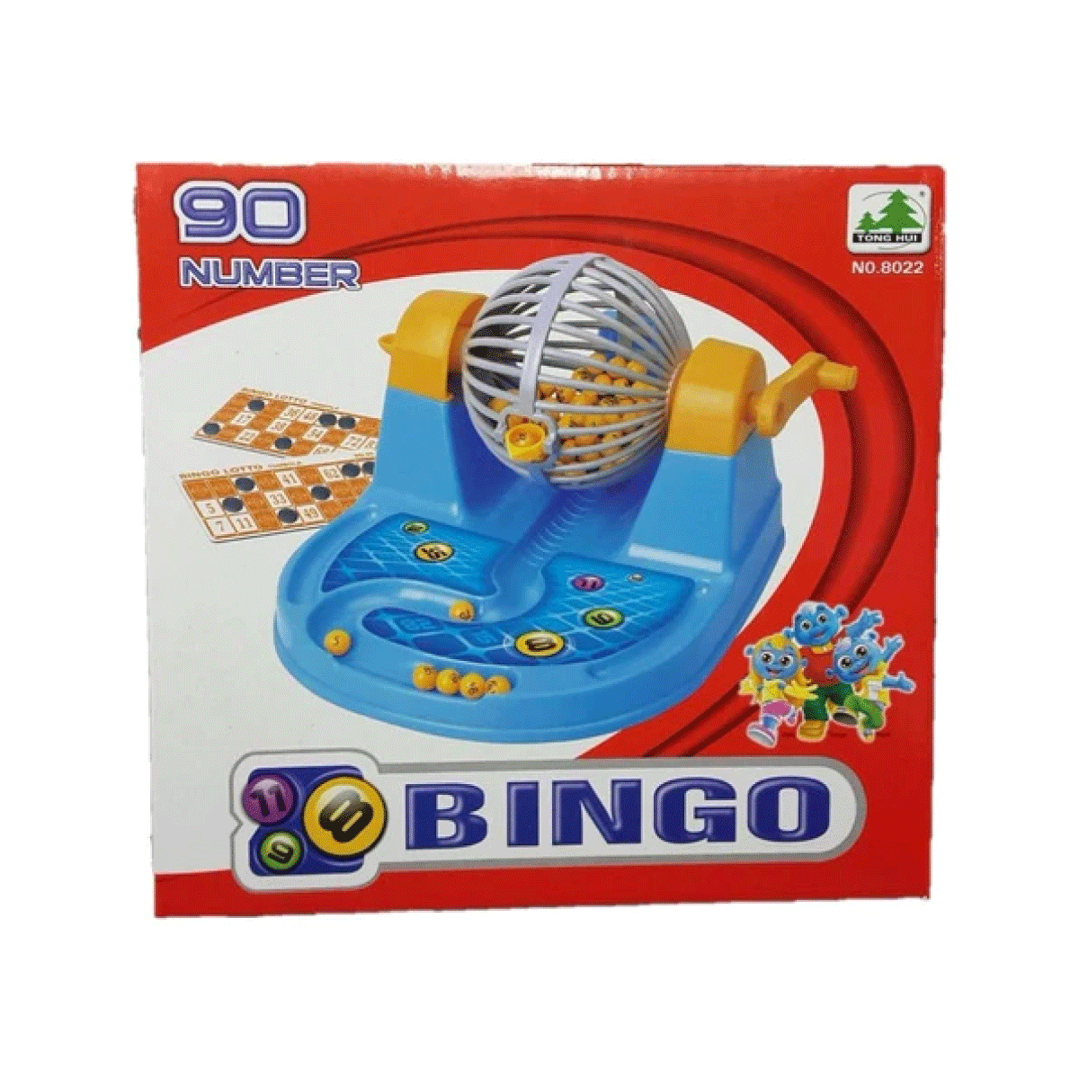 Juego de Mesa Bingo Con Bolillero