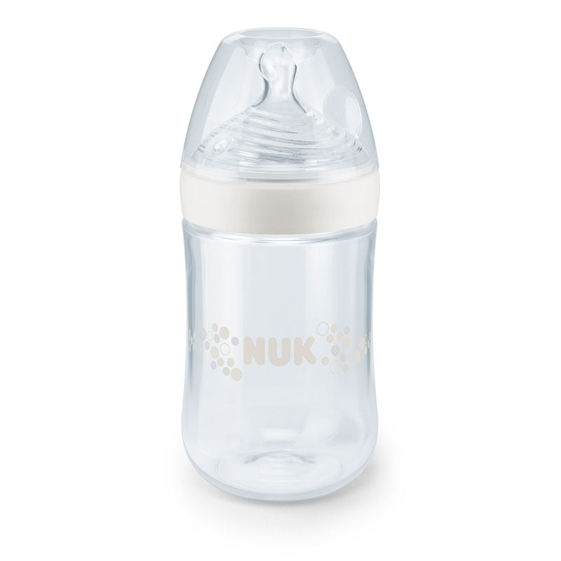 Mamadera NUK Nature Sense 260ml Blanca