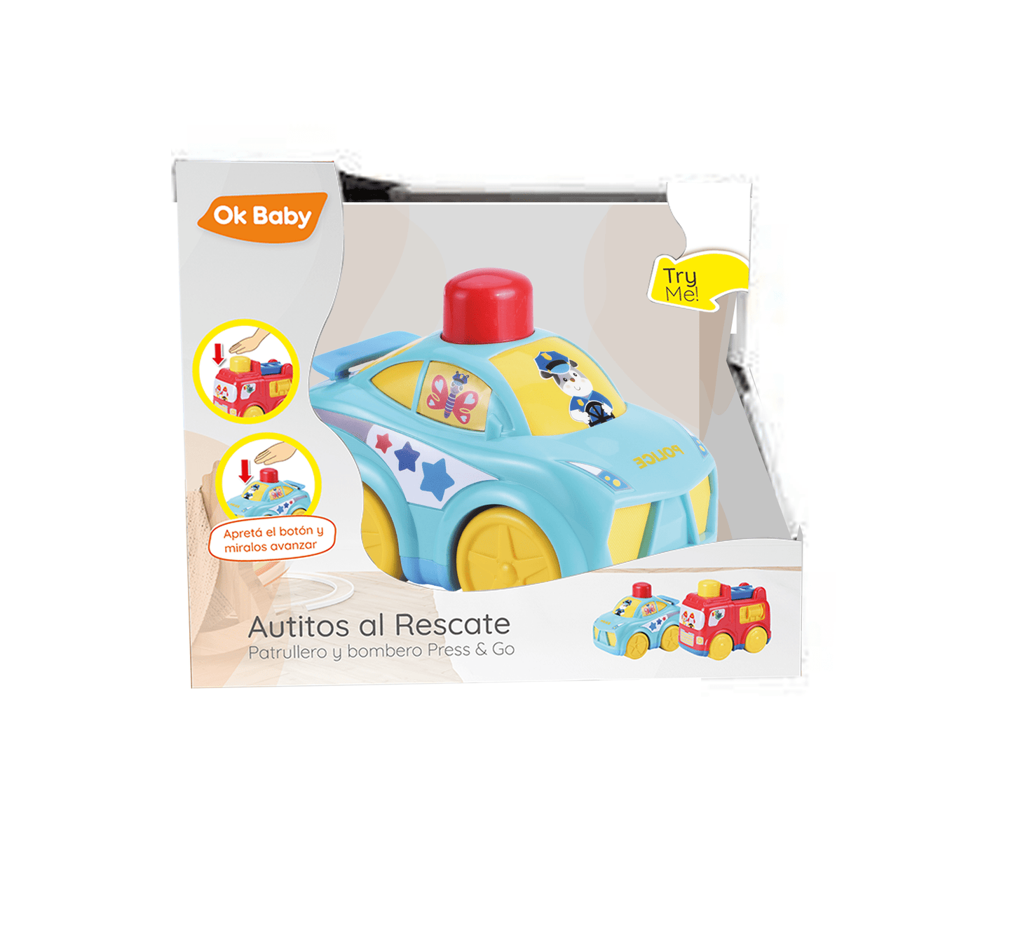 Patrullero Ok Baby Press And Go
