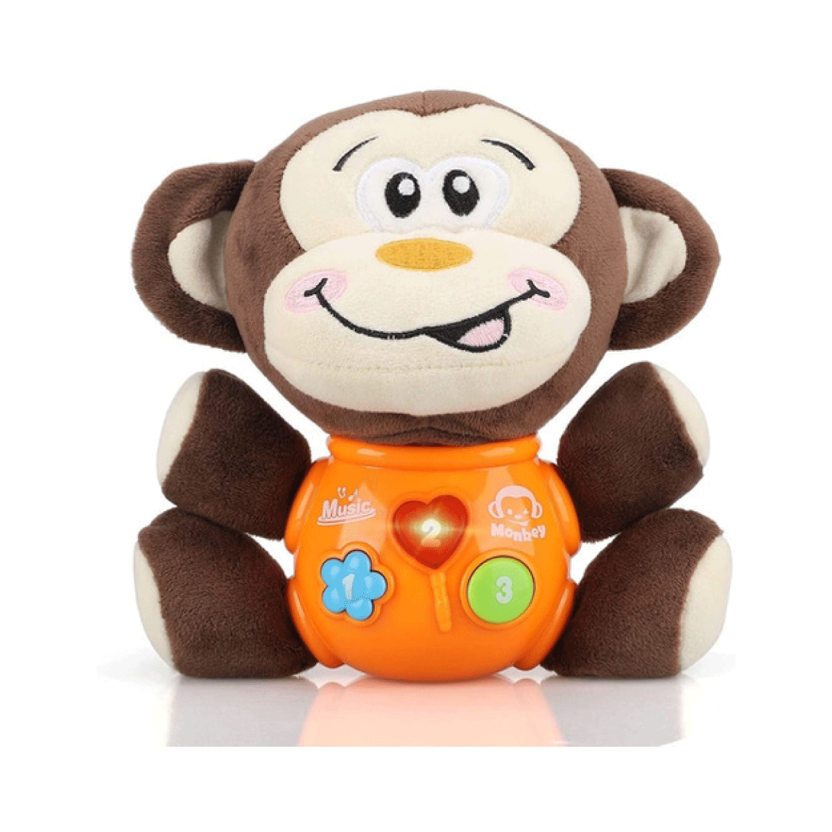 Peluche Musical Fonky Safari Ok Baby Luz Sonido