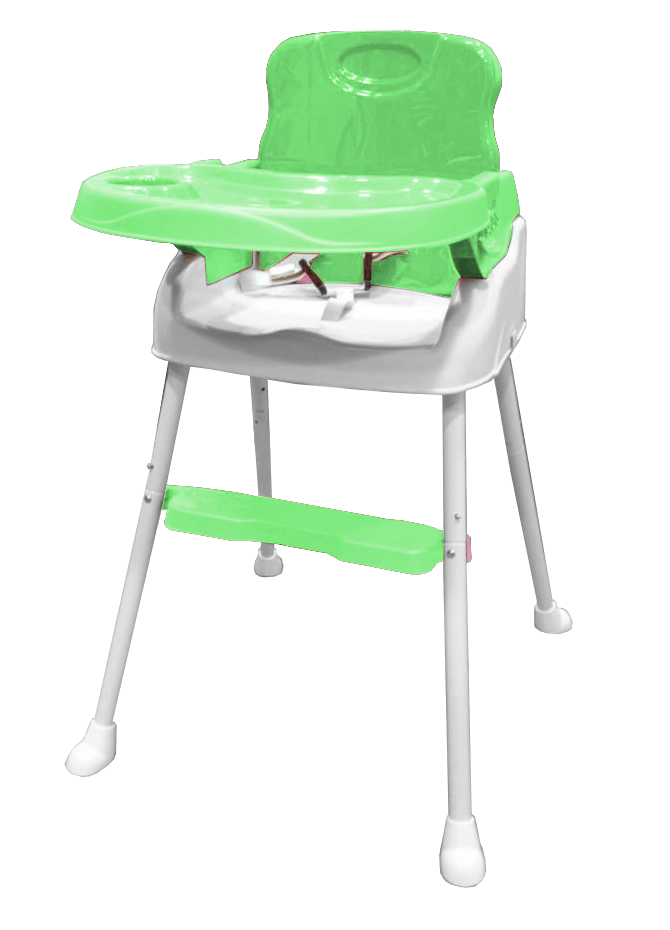 Silla Ok Baby de Comer Plegable 3EN1 Verde