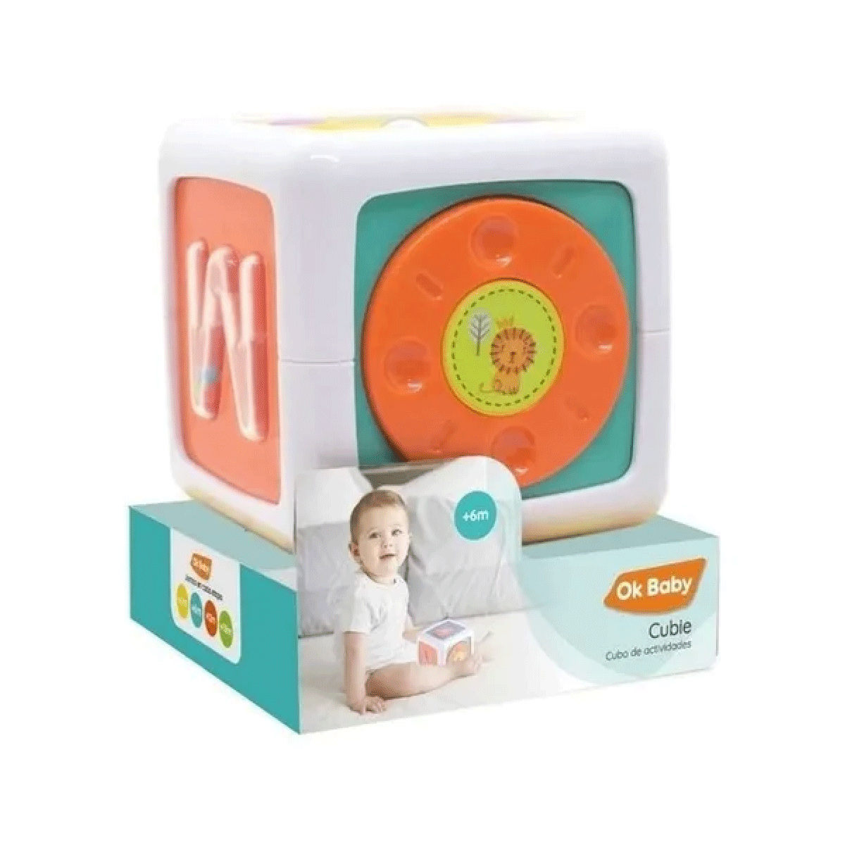 Cubo Didactico Con Actividades Para Bebe Ok Baby