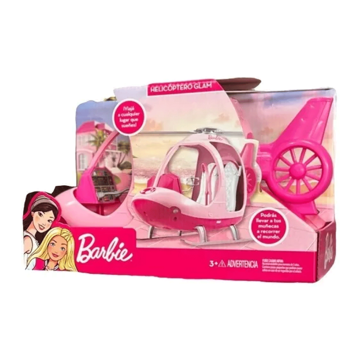 Helicóptero top de barbie