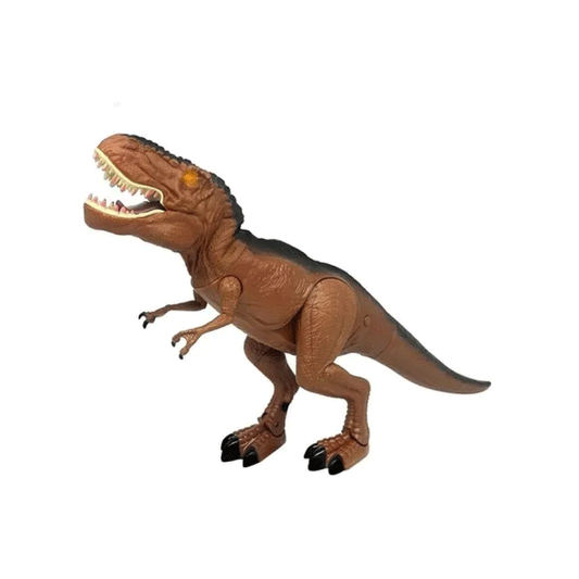 Dinosaurio Juguete T Rex Grande Luz Sonido Movimiento Pilas