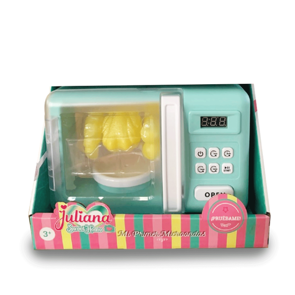 Mini microondas eléctrico de juguete con luz y sonido my little home /  a1005-1 – Joinet