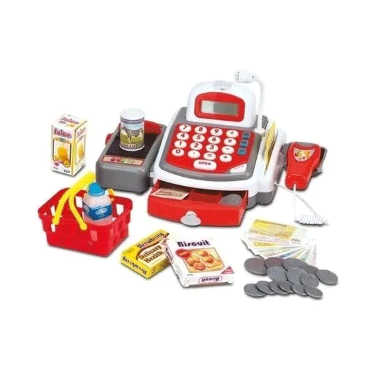 Caja Registradora Juliana Y Julián Con Accesorios Micrófono