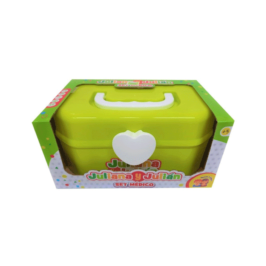 Juliana Y Julián Set De Doctor Maletín Con Accesorios