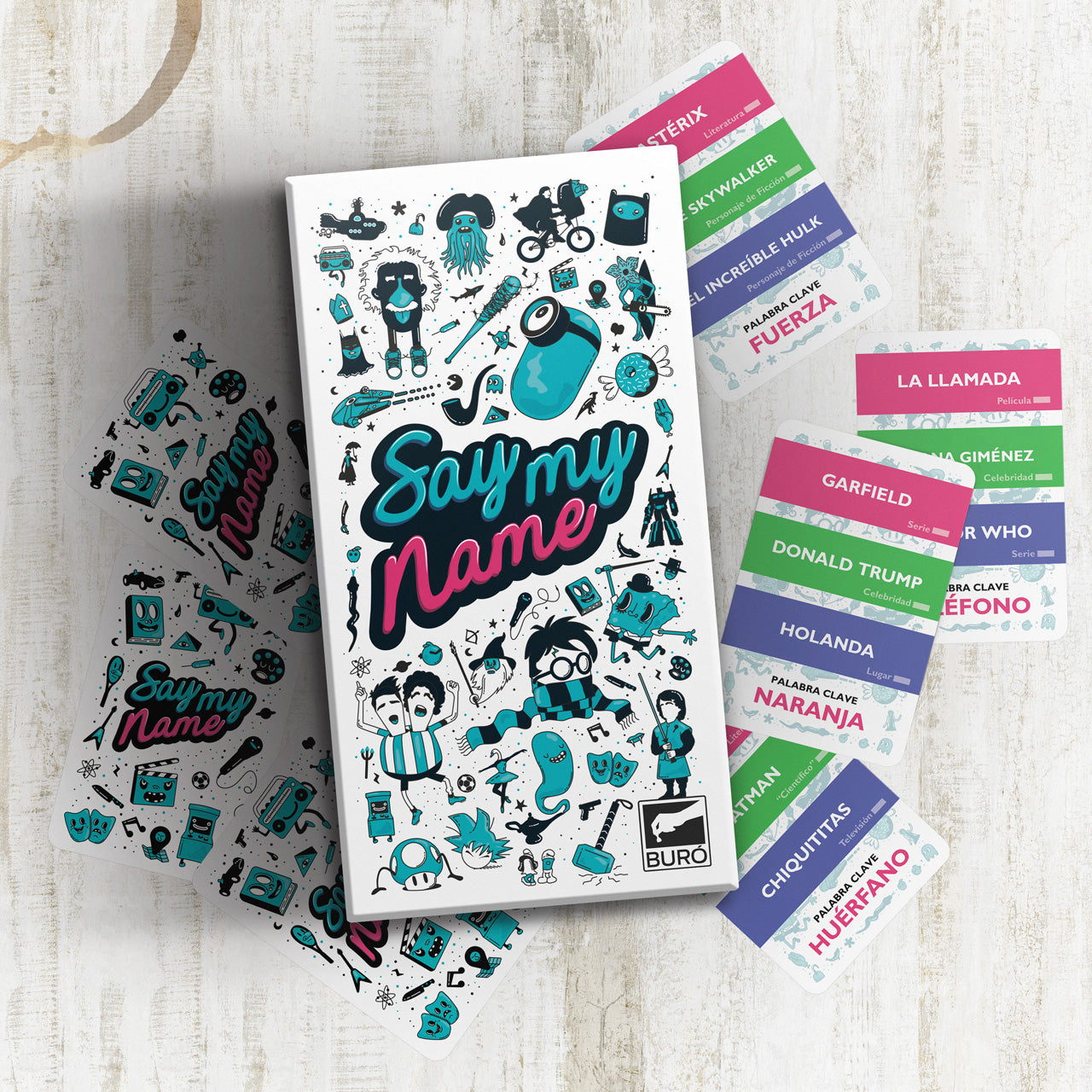 Juegos de Mesa Say My Name