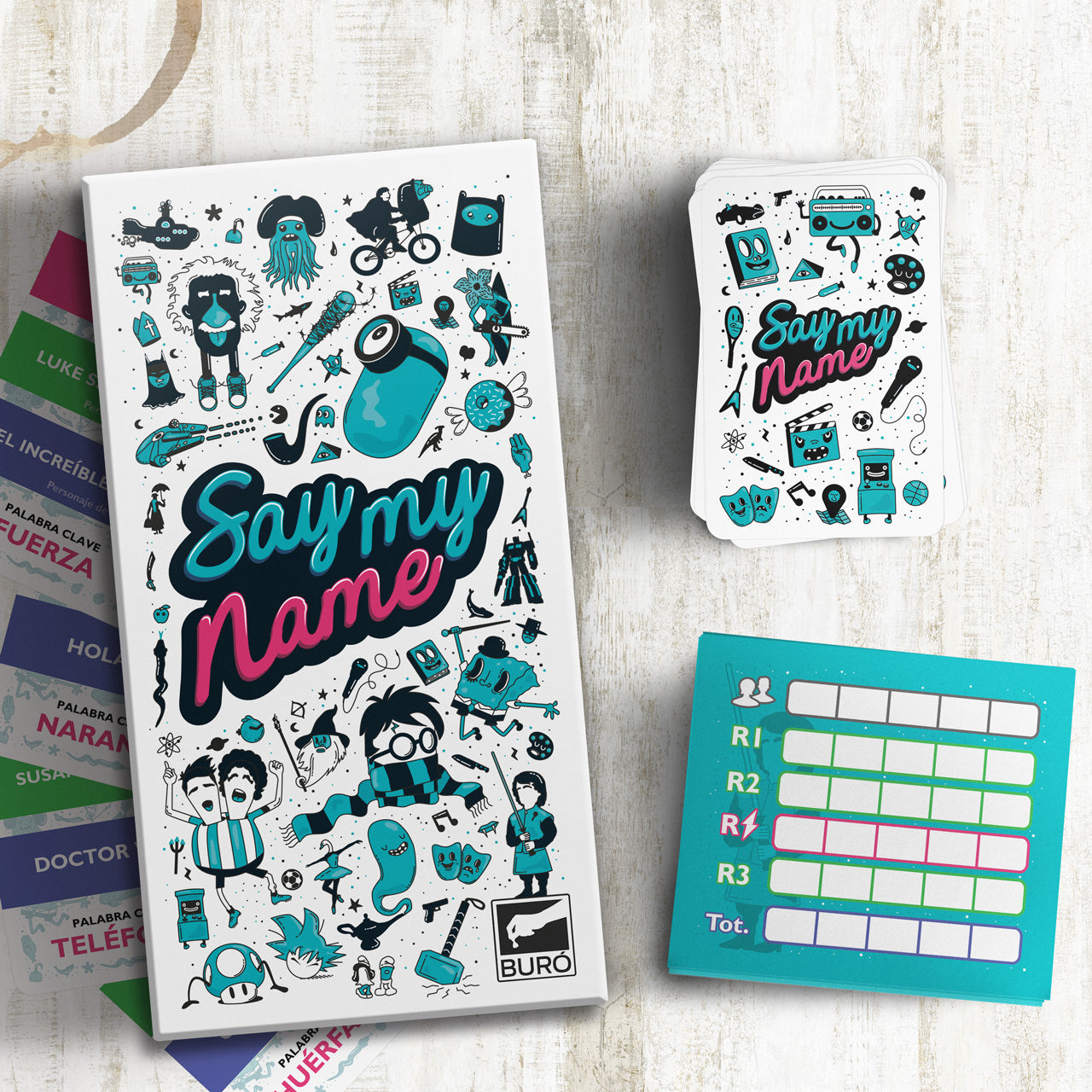 Juegos de Mesa Say My Name