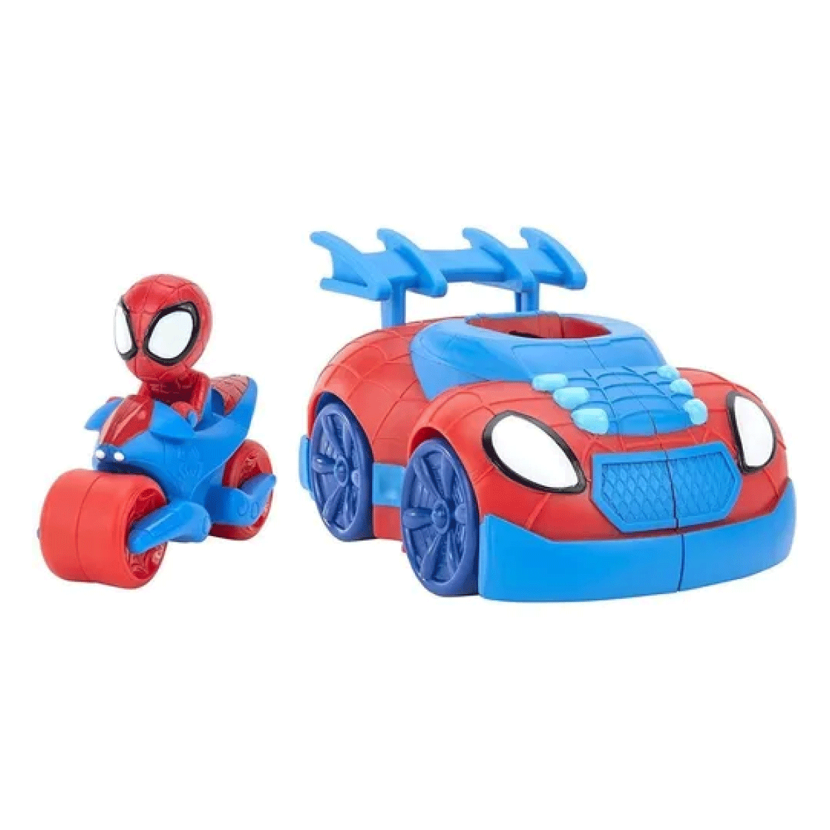Vehiculo Spidey Marvel 2 En 1 Rueda Libre Orig Jeg Snf0019