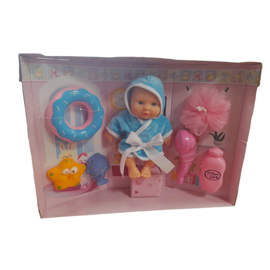 Muñeco Bebe Con Sonido Y Accesorios