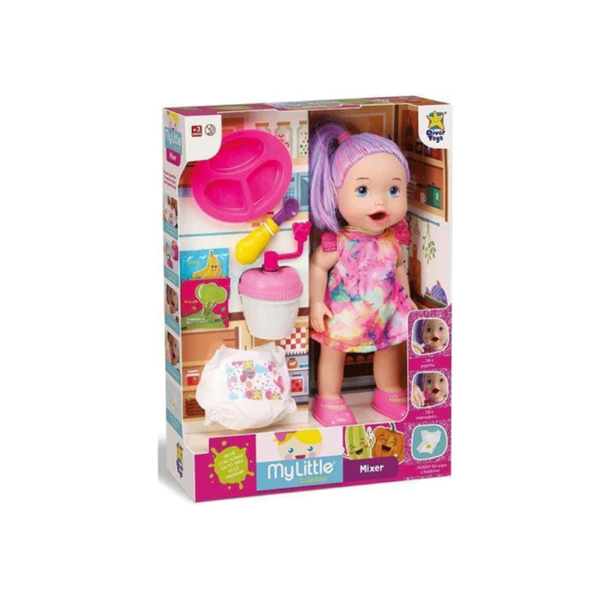 Muñeca Set De Comidas