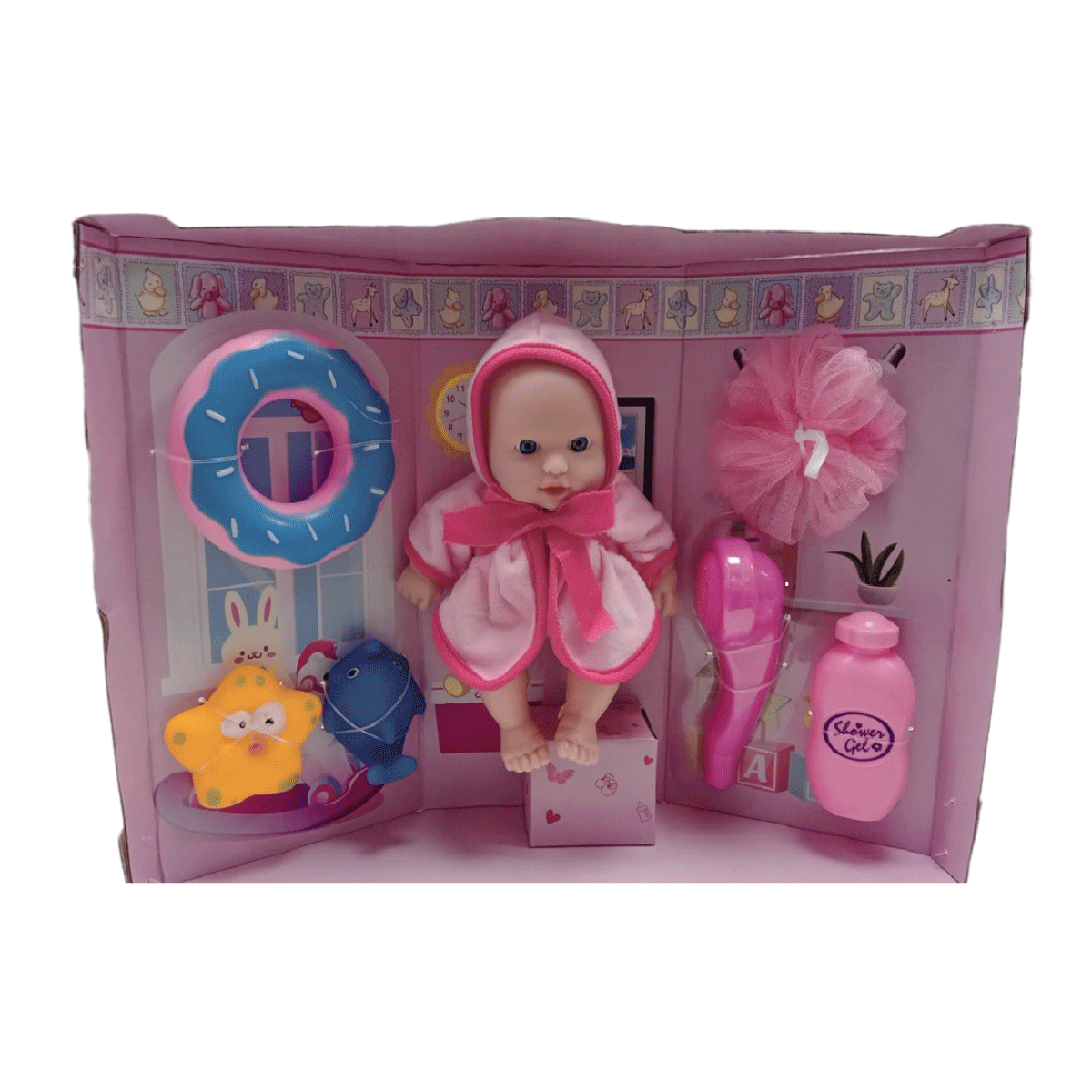 Muñeco Bebe Con Sonido Y Accesorios