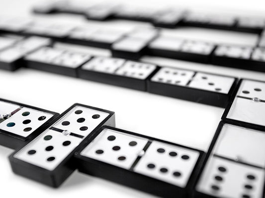 Juego de Mesa Dominó Cristal Ruibal