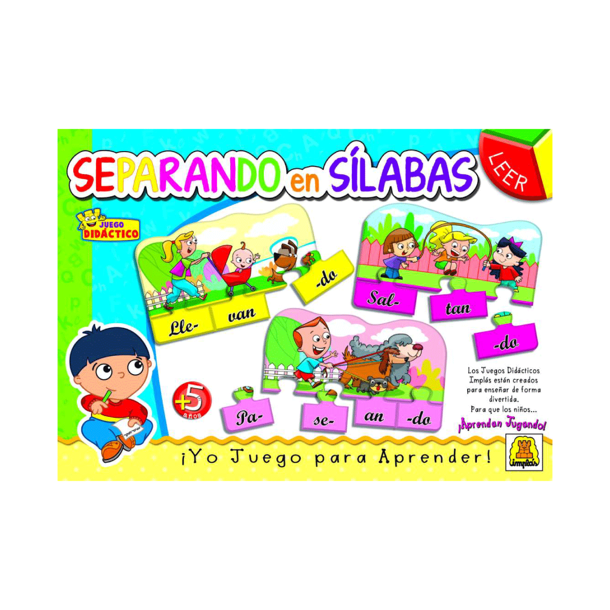 Juego Separando en sílabas