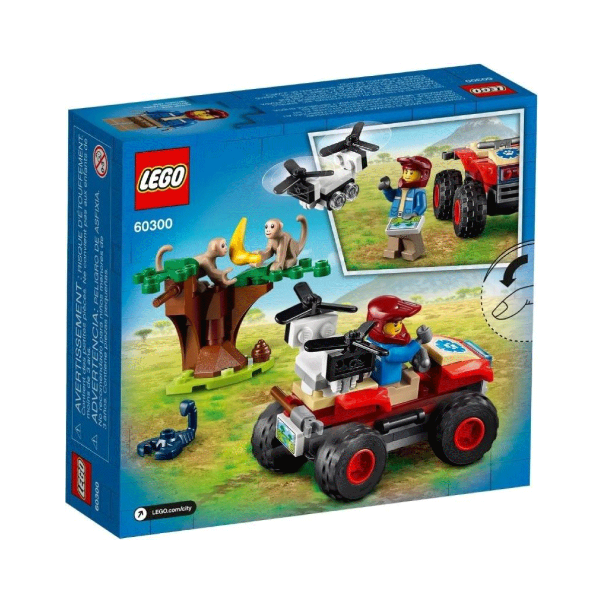 Wildlife rescue ATV Lego