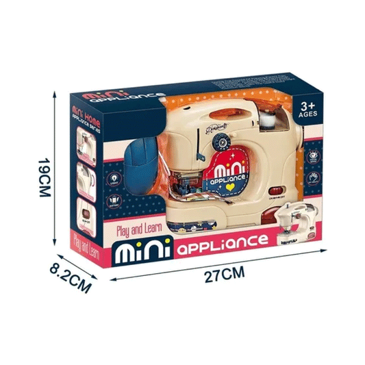 Maquina De Coser De Juguete a Pedal Con Luz Y Sonido