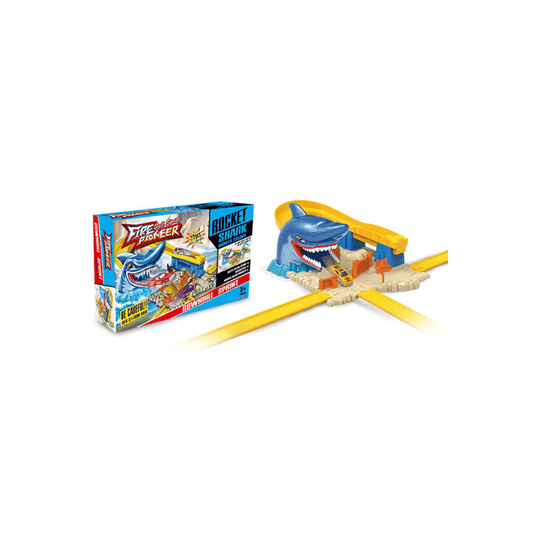 Pista De Autos Con Lanzador Tiburon