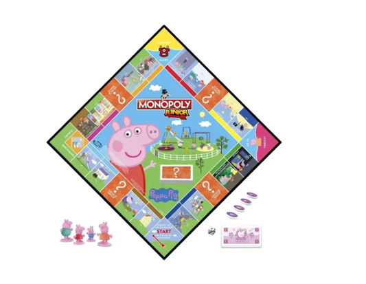 Juego de Mesa Monopoly Junior Peppa Pig Hasbro