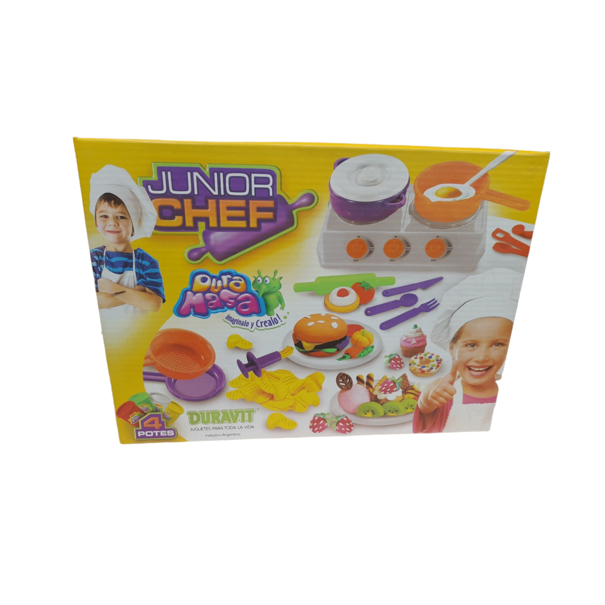 Juego De Masa Duravit Junior Chef Cocina Estrusor