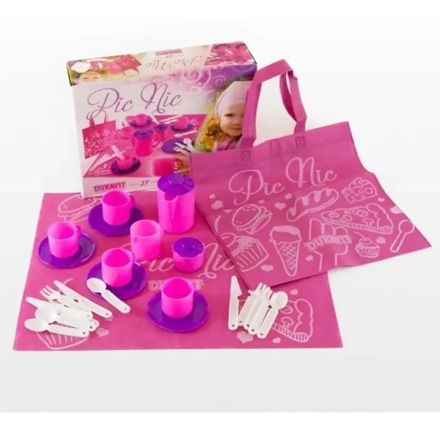 Juego Infantil Pic Nic 23 Piezas Color Surtido