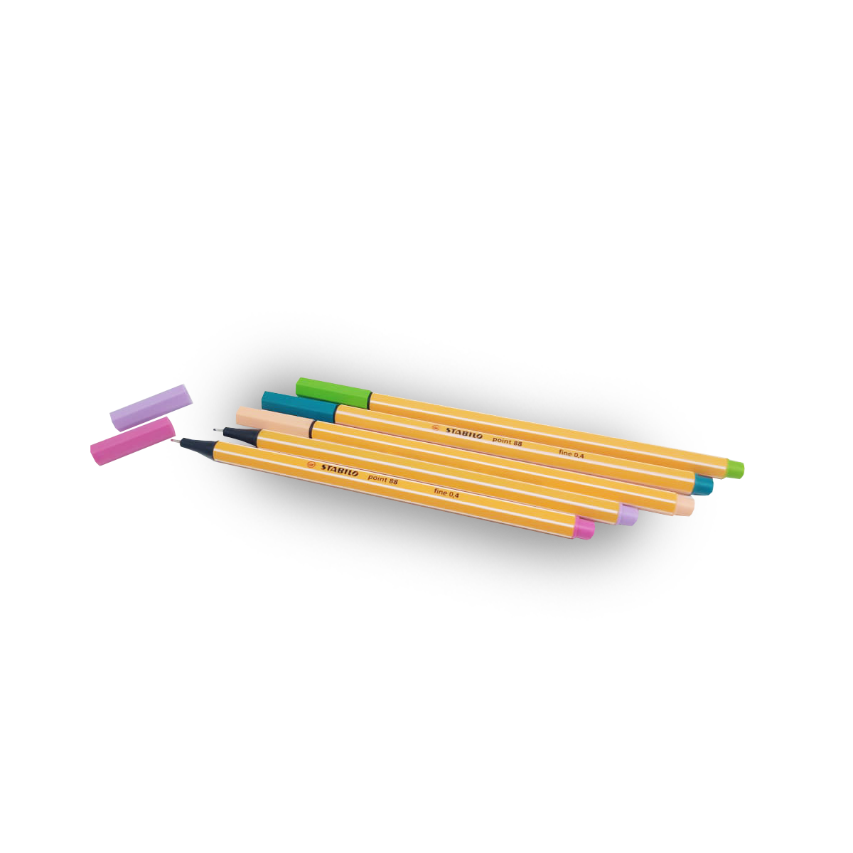 Microfibra Point 88 Colores Naturaleza X5