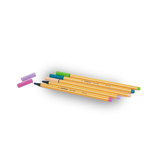 Microfibra Point 88 Colores Naturaleza X5