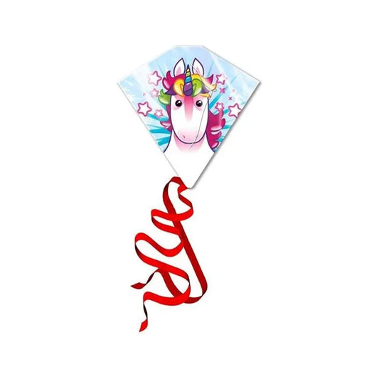 Barrilete Diamante Unicornio