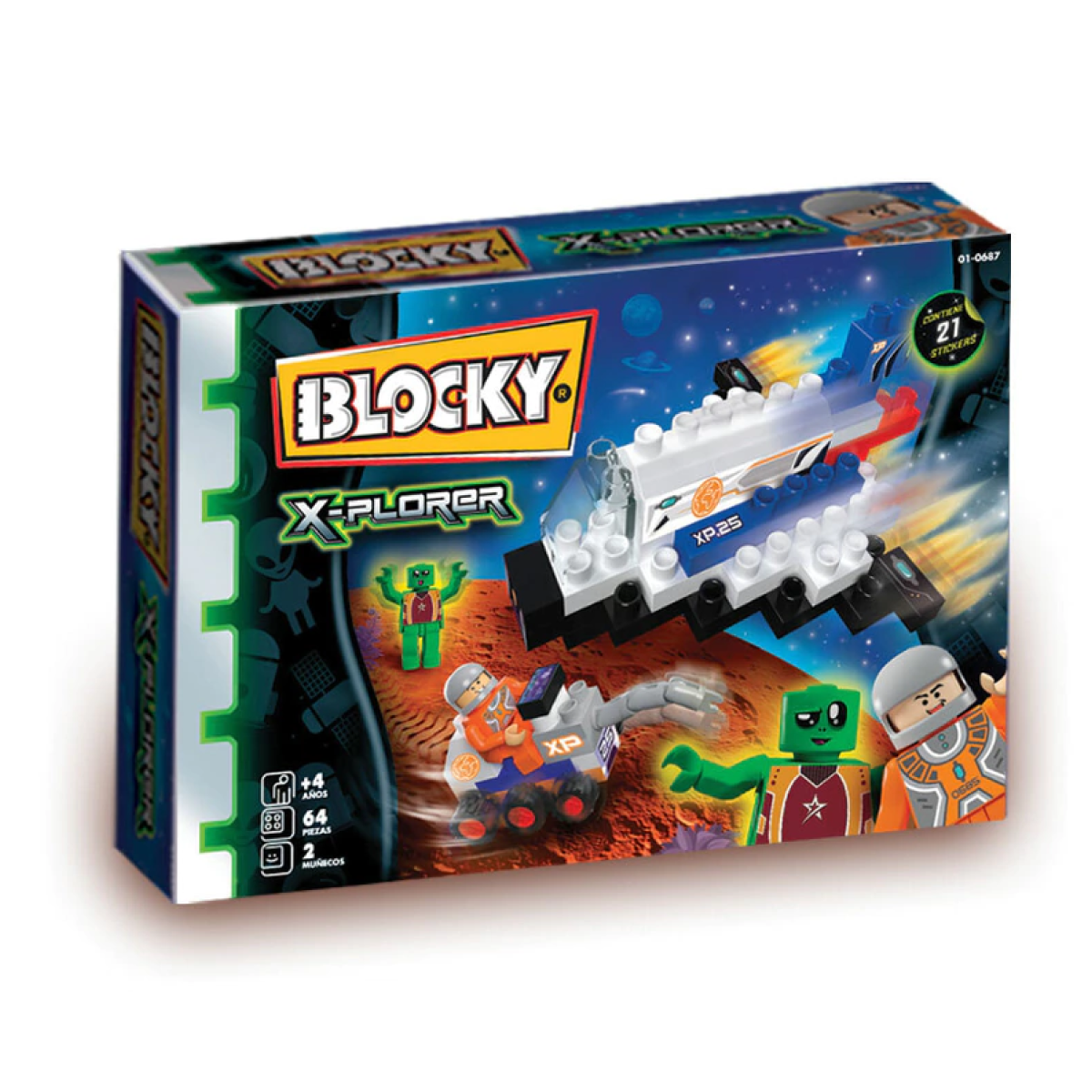 Blocky X-Plorer Mision Marte