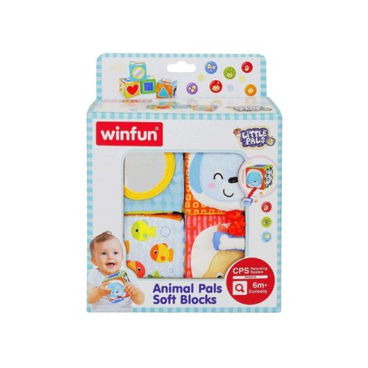 Bloques Soft De Animales WinFun
