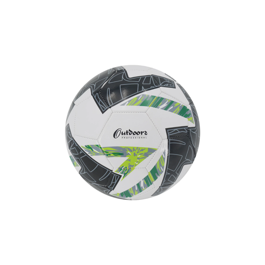 Pelota de Fútbol N° 5 Volt Verde y Negro - PVC 290g Outdoors Professional