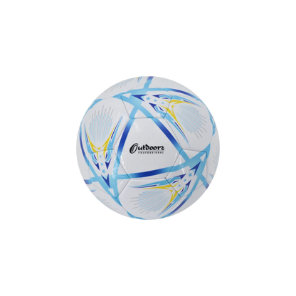 Pelota de Fútbol N° 5 Fury Cele350g ste y Azul - PVC Outdoors Professional