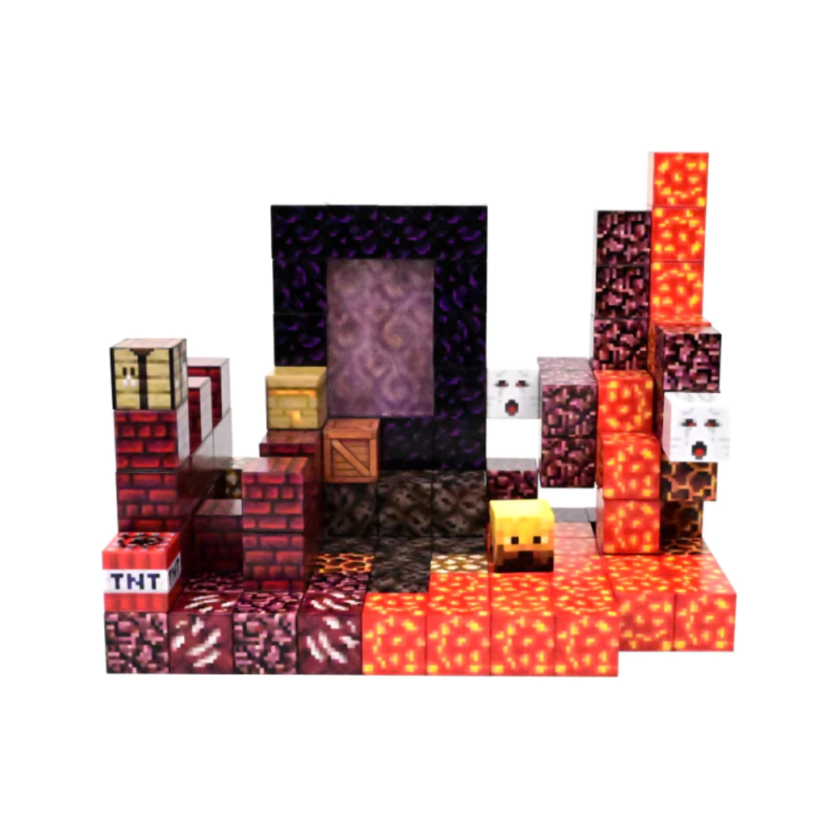 Set de Cubos Magnéticos Exploracion Del Inframundo