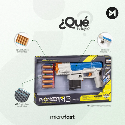 Pistola de Dardos EVA Semiautomática M3