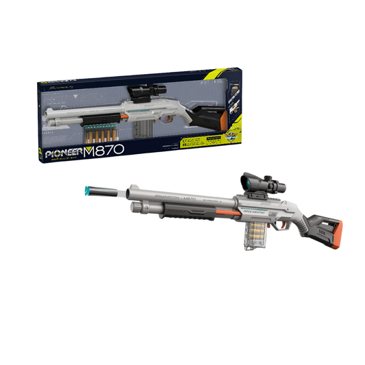 Escopeta de Dardos EVA Semiautomática con Mira M870