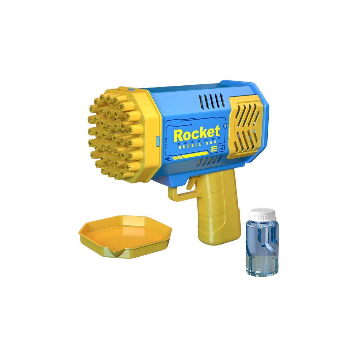 Bazooka de Burbujas con 45 Huecos Azul