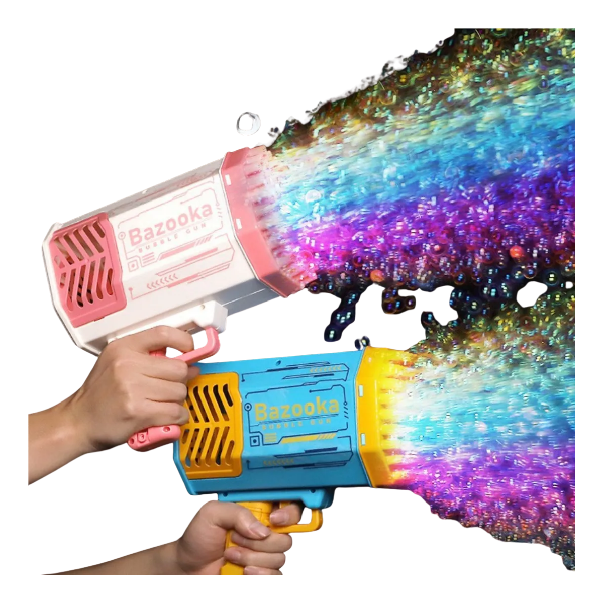 Bazooka de Burbujas con 45 Huecos Azul