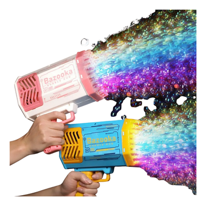 Bazooka de Burbujas con 45 Huecos Azul
