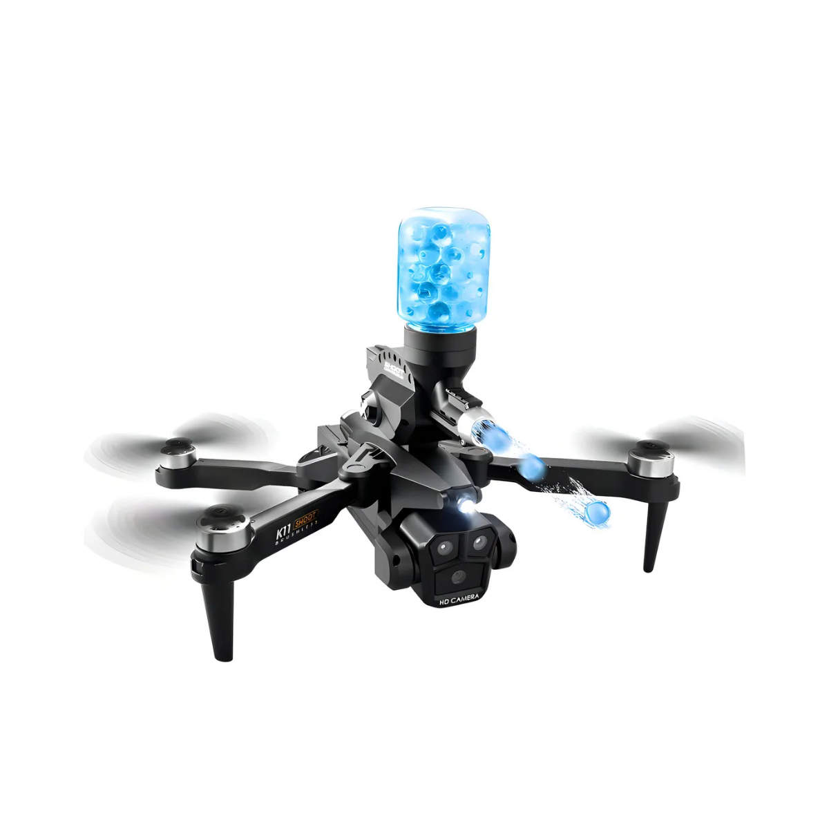 Drone K11 Max Dispara Bolas de Gel