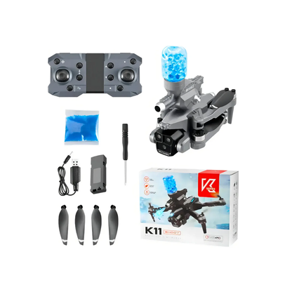 Drone K11 Max Dispara Bolas de Gel