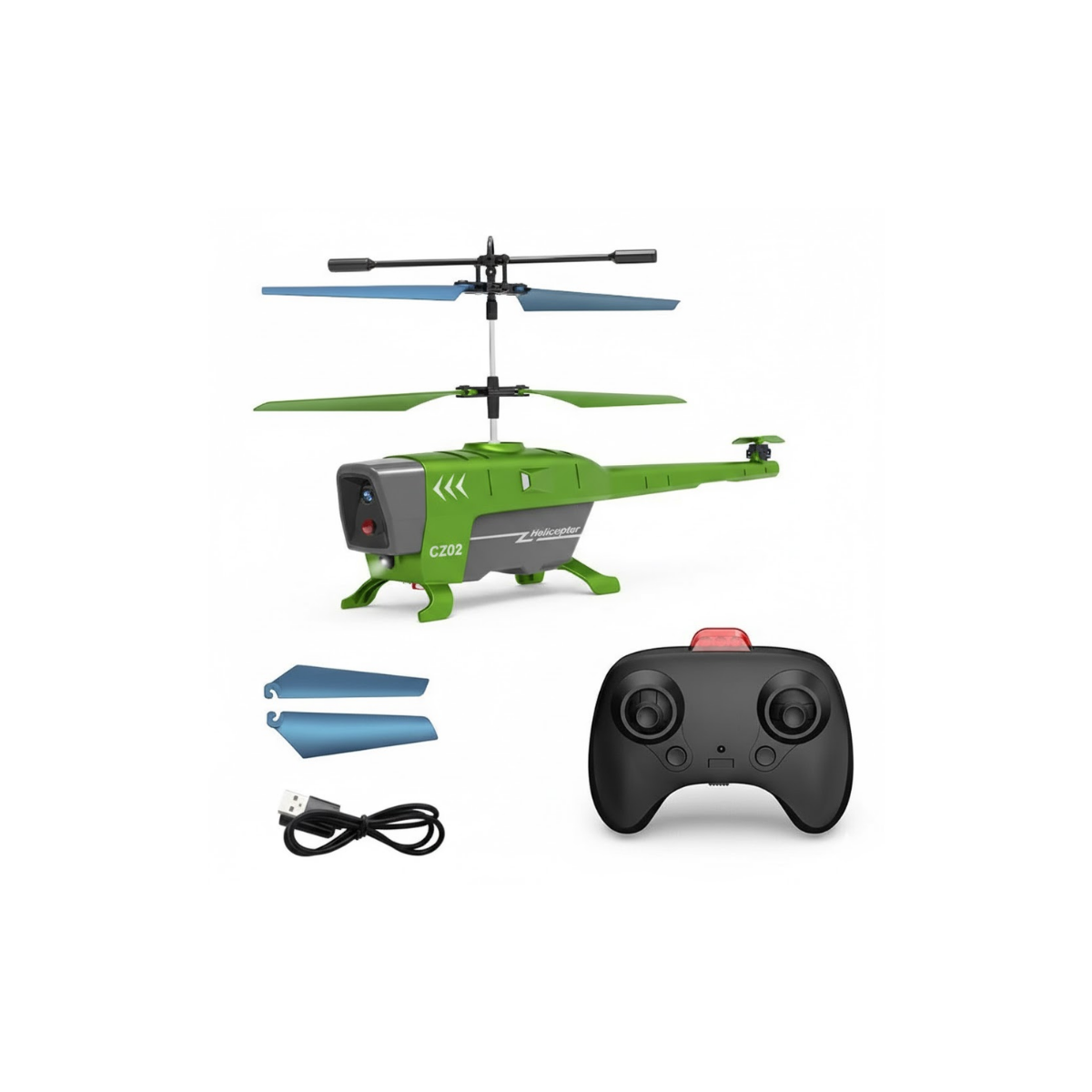 Drone Helicóptero CX068 Verde
