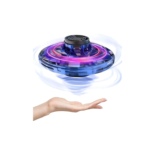 Drone y Trompo Giratorio con LED 360°