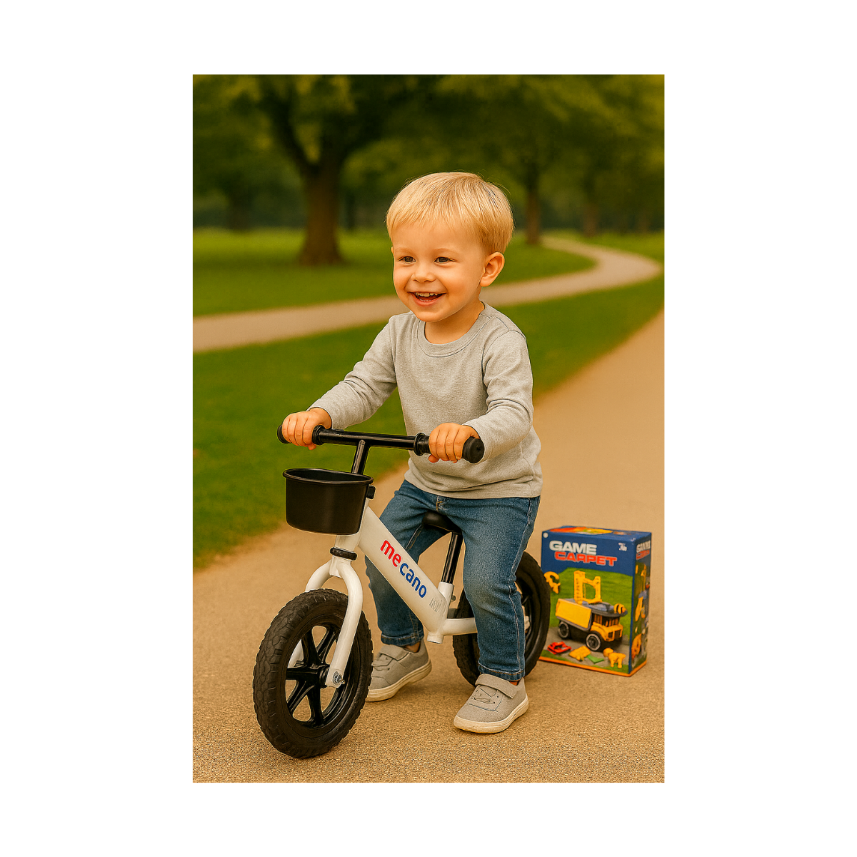 Camicleta con Canasto Blanco