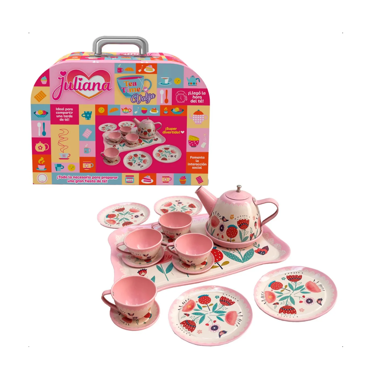 Juliana Juego De Té - Tea Time Valija