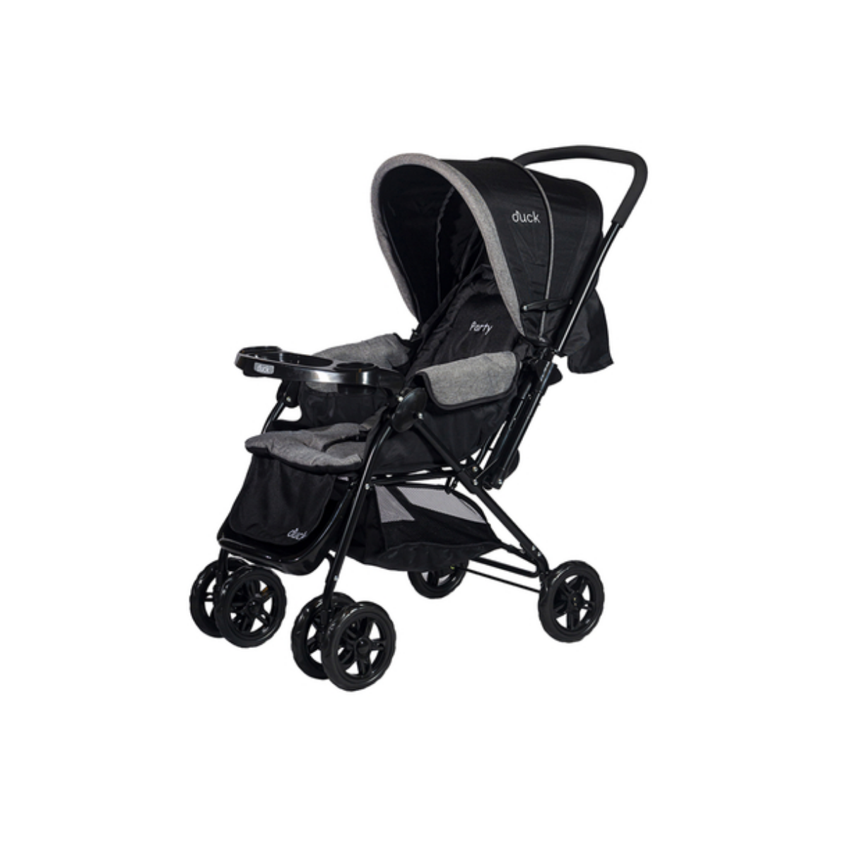 Cochecito de Juguete Party Gris