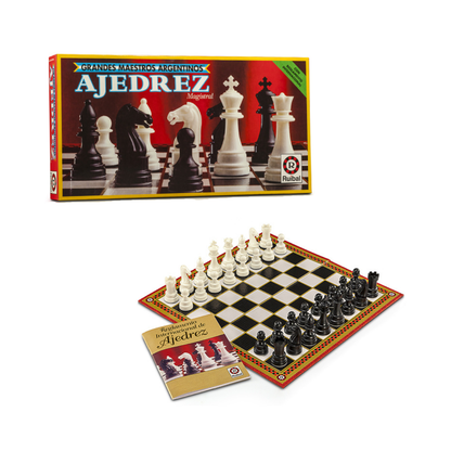 Juego de Mesa Ajedrez Magistral Grandes Maestros Ruibal